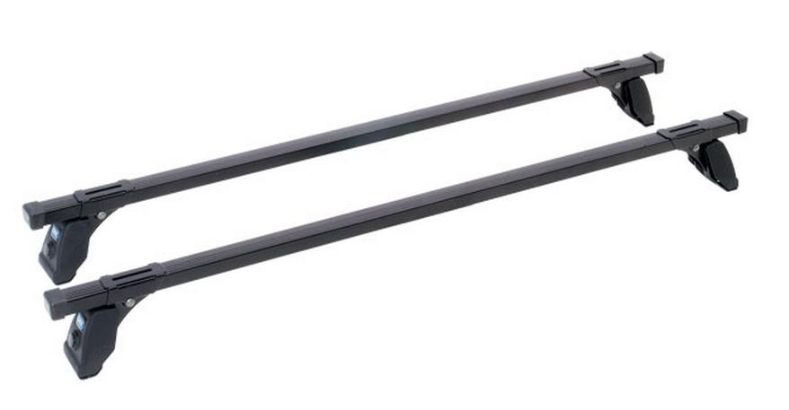 Barres De Toit Acier Noir Ford Ranger -2012 (Double Cab)