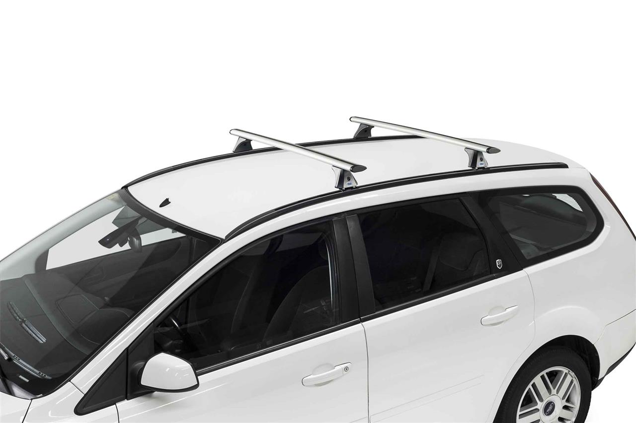 Barres Transversales Aerodynamiques Mitsubishi L200 2006+ Dc Alu (Paire)