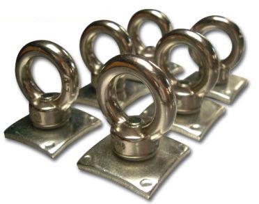 Anneaux De Sanglage Inox (6 Pièces) Couvre Benne Aluminium