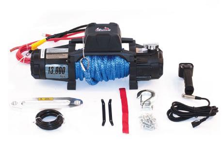 Treuil Marina4X4 5.9T 12V A Corde Etanche Ip68 -Télécommande Sans Fil