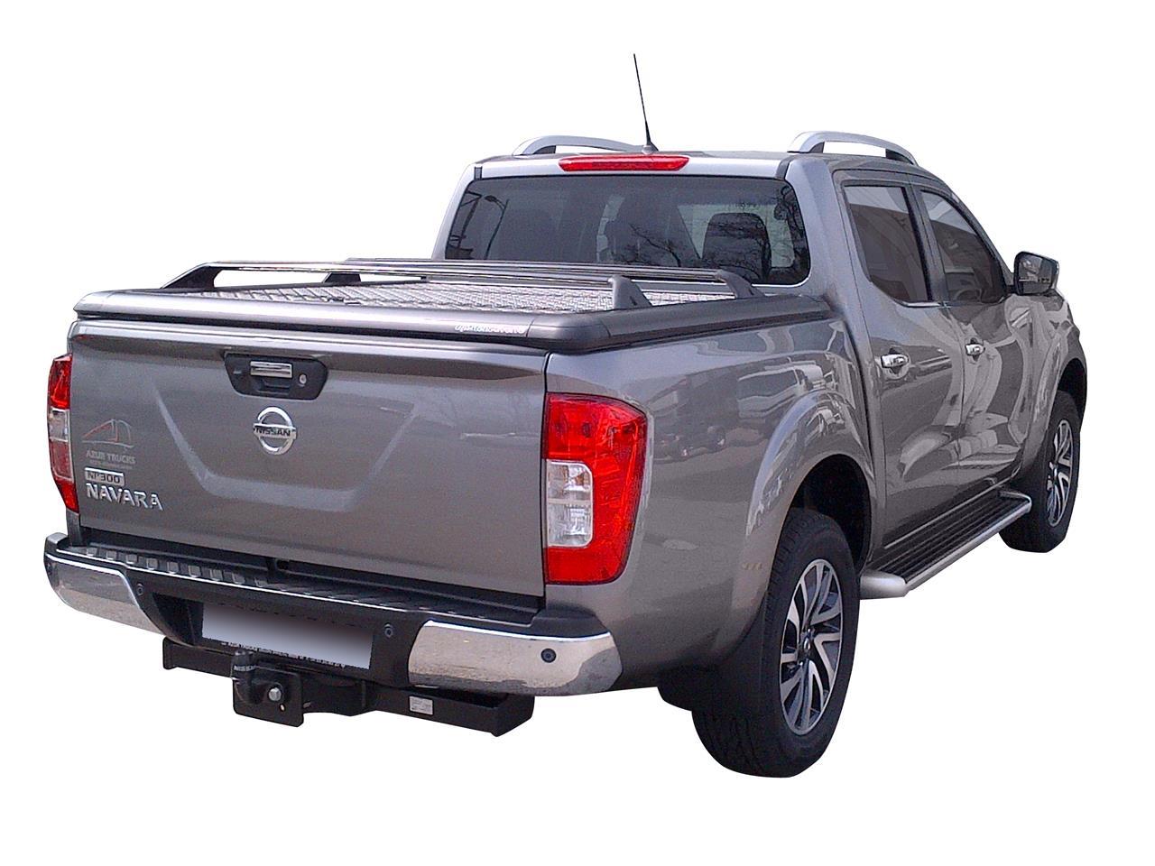 Barres De Toit NISSAN NAVARA np300 2016 AUJOURD'HUI TRANSVERSALES ALUMINIUM  Montage Par Pînce