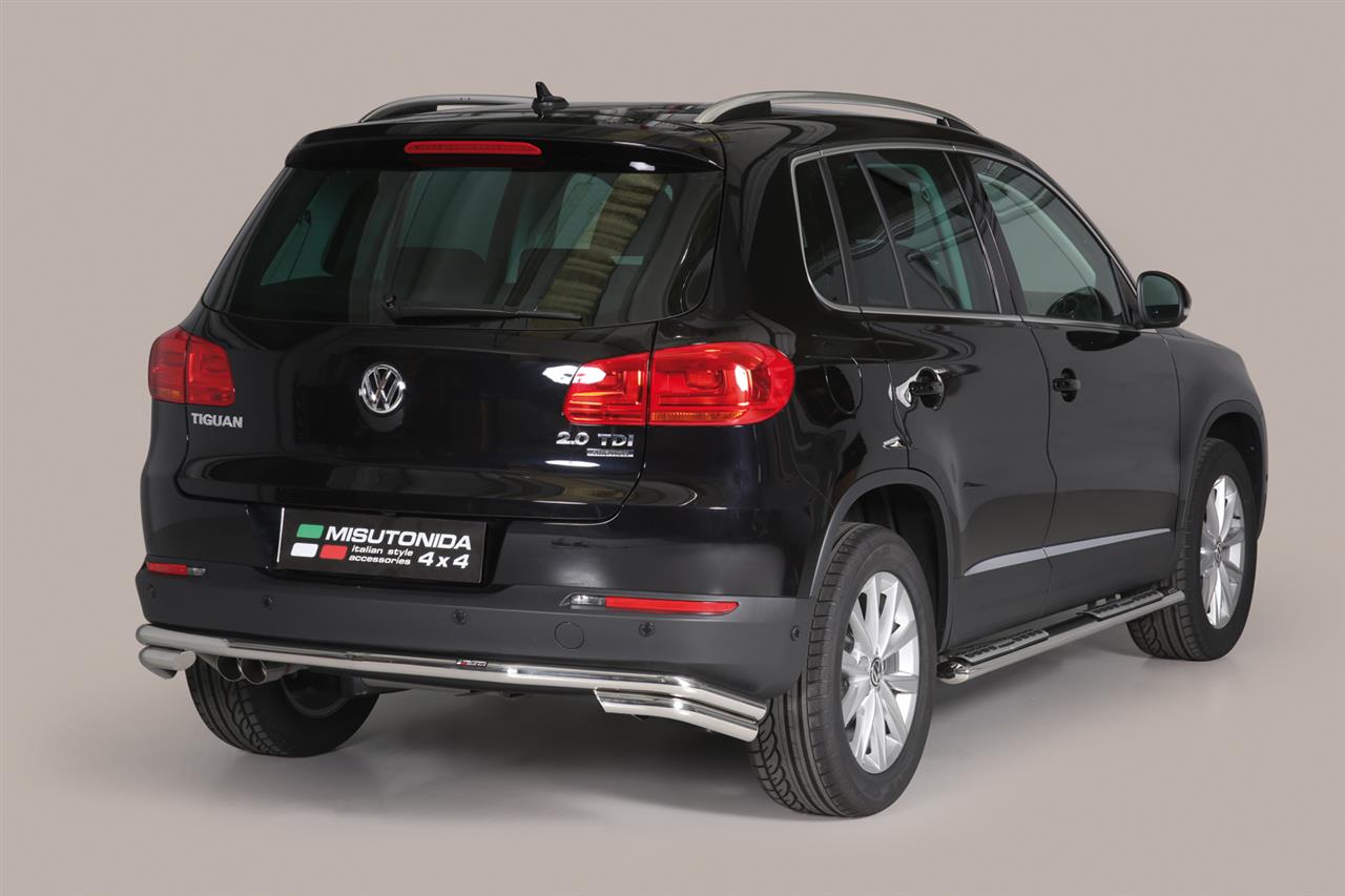 Pare Choc Arriere Double Angle Ø50 Volkswagen Tiguan 2011+