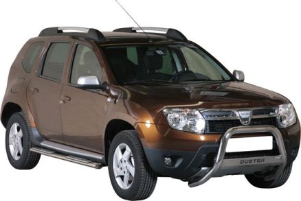 Tubes Marche Pieds Ovale Inox Design Dacia Duster 2010+