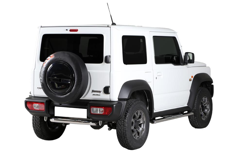 Tubes Marche Pieds Ovale Inox Design Suzuki Jimny 2018+