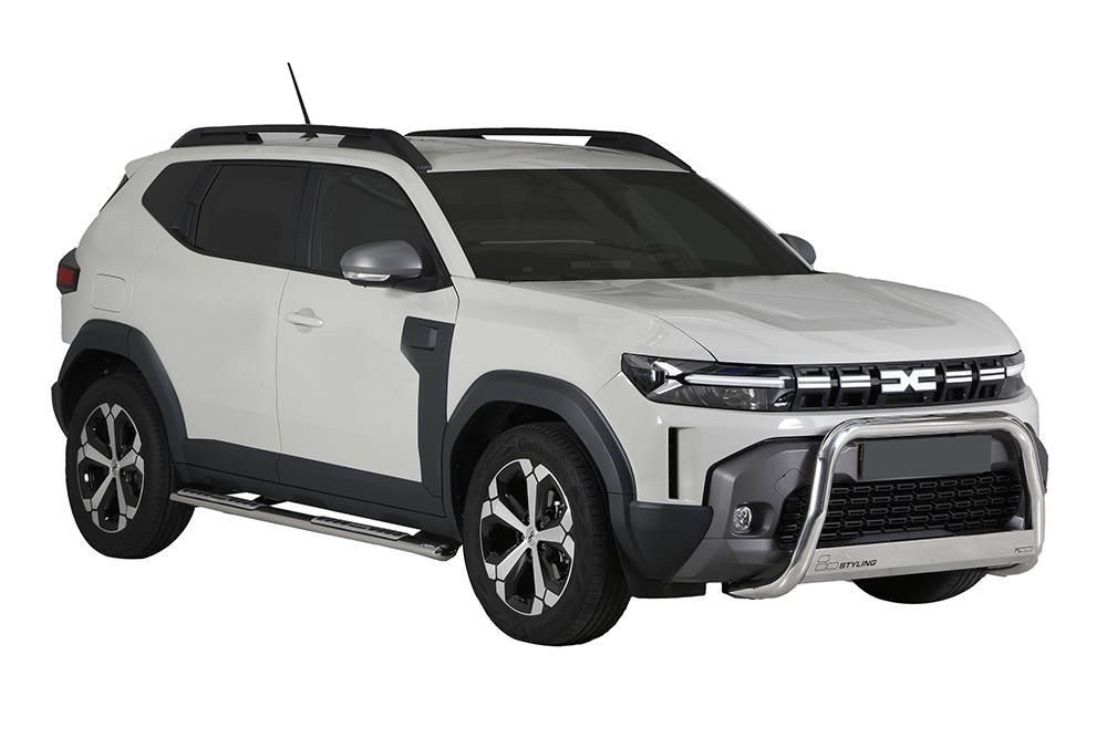 Tubes Marche Pieds Ovale Inox Design Dacia Duster 2024+