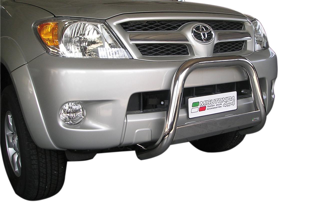 Pare Buffle Inox Ø63 Toyota Hilux/vigo 2006/2011 Ce