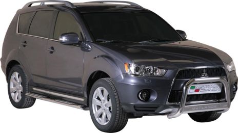 Pare Buffle Inox Ø63 Mitsubishi Outlander 2010+ Ce