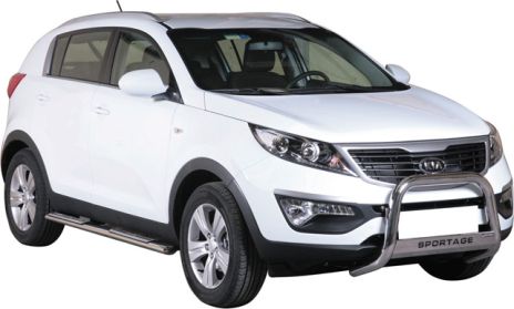 Pare Buffle Inox Ø63 Kia Sportage 2010+ Ce
