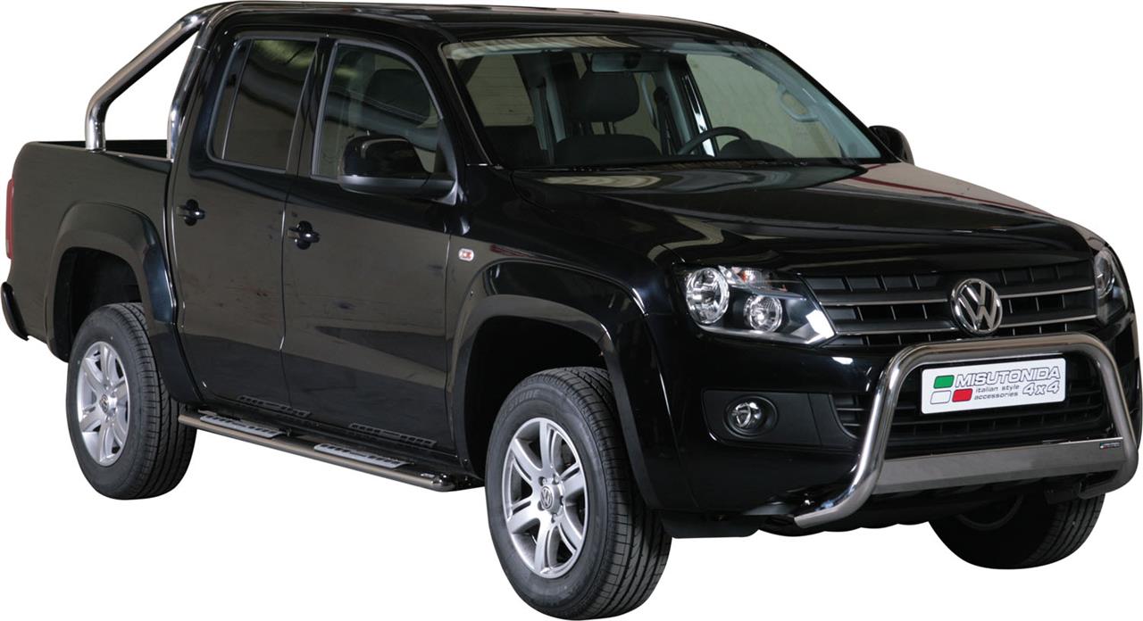 Pare Buffle Inox Ø63 Volkswagen Amarok High Line 2010+ Ce