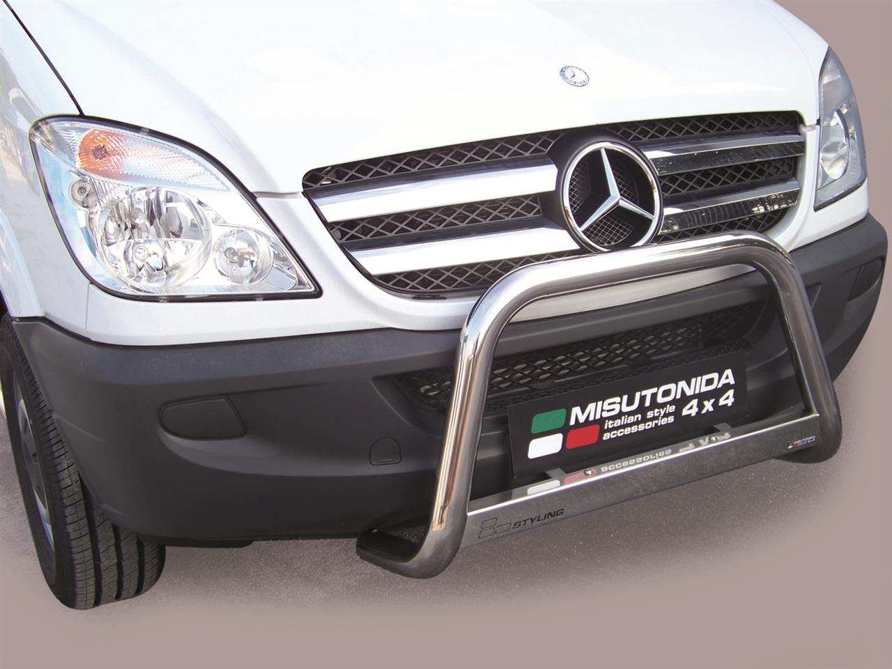 Pare Buffle Inox Ø63 Mercedes Sprinter 2007/2012 Ce