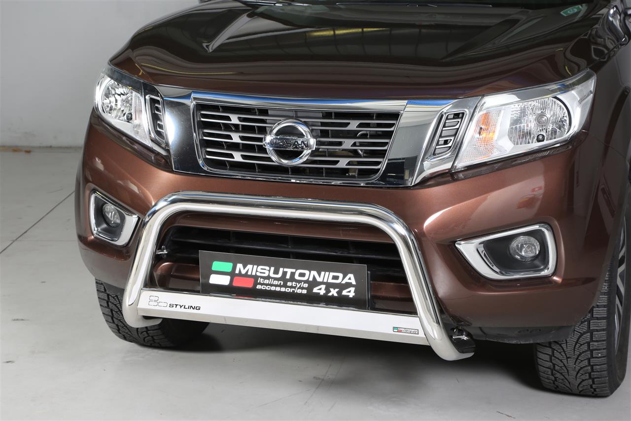 Pare Buffle Inox Ø63 Nissan Navara D23 Np300 2016+ Ce