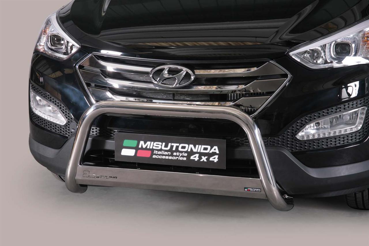 Pare Buffle Inox Ø63 Hyundai Santa Fe 2012+ Ce