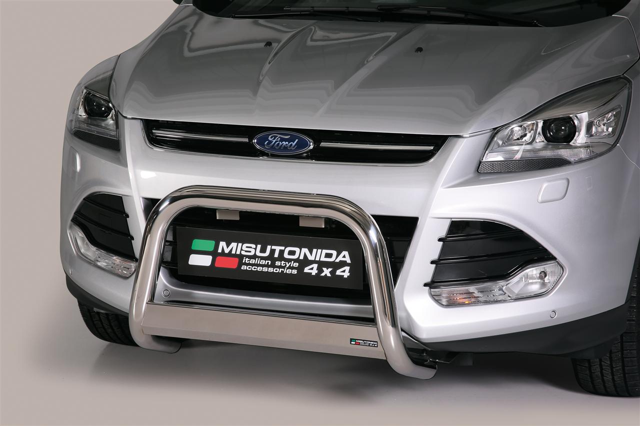 Pare Buffle Inox Ø63 Ford Kuga 2013+ Non Compatible Avec Radars Avant