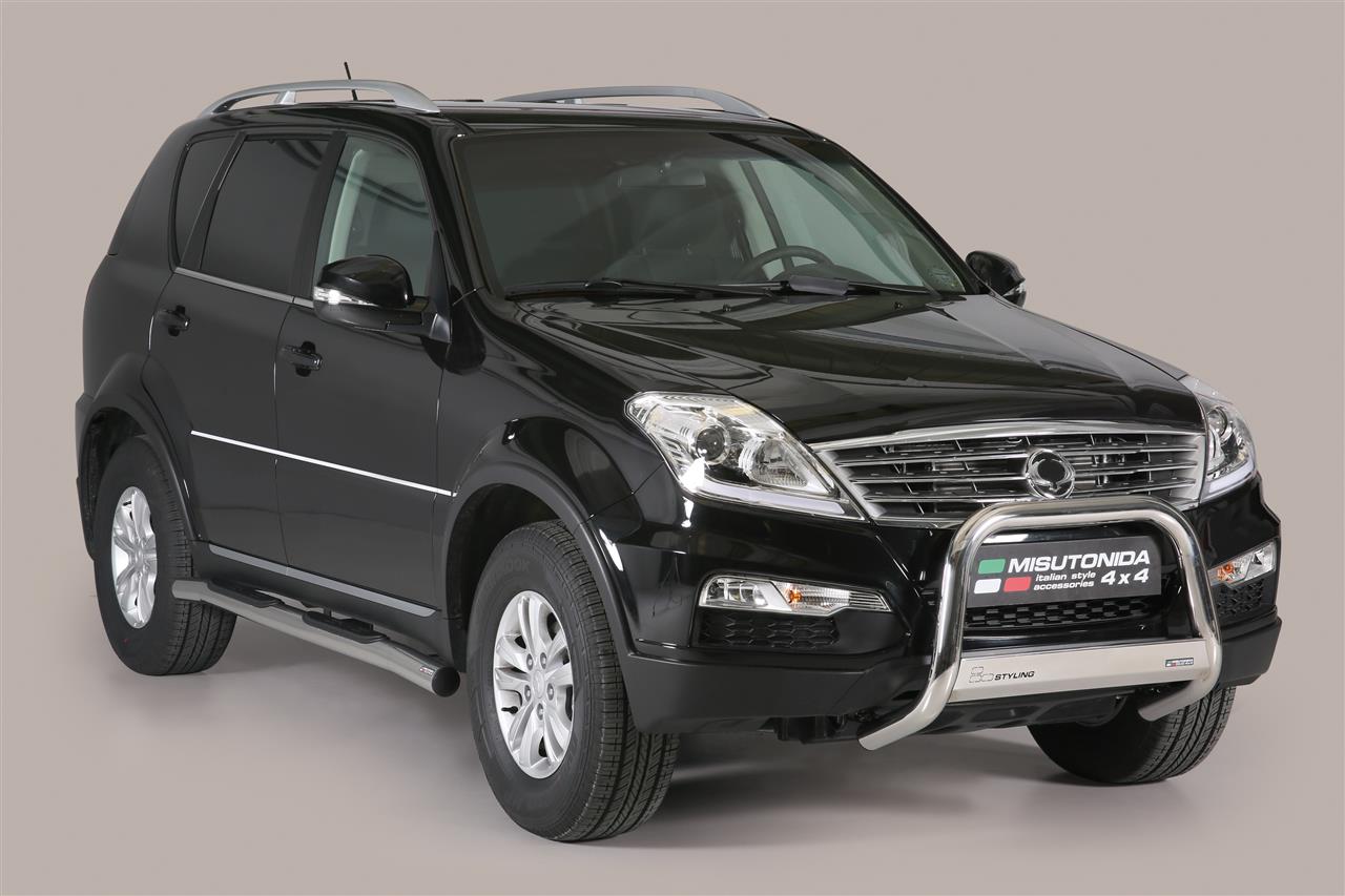 Pare Buffle Inox Ø63 Ssangyong Rexton W 2013+ Ce
