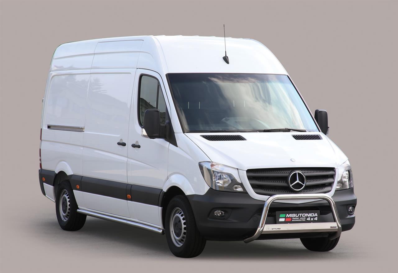 Pare Buffle Inox Ø63 Mercedes Sprinter 2013+ Ce