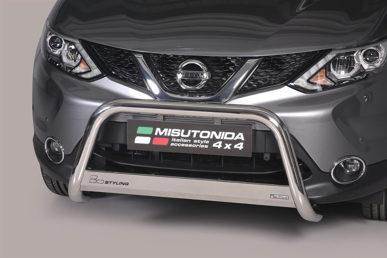 Pare Buffle Inox Ø63 Nissan Qashqai 2014+ Ce