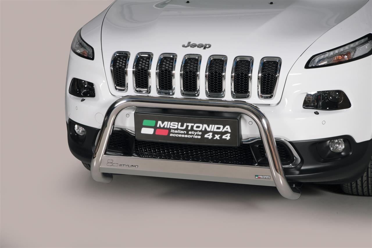 Pare Buffle Inox Ø63 Jeep Cherokee 2015+ Ce