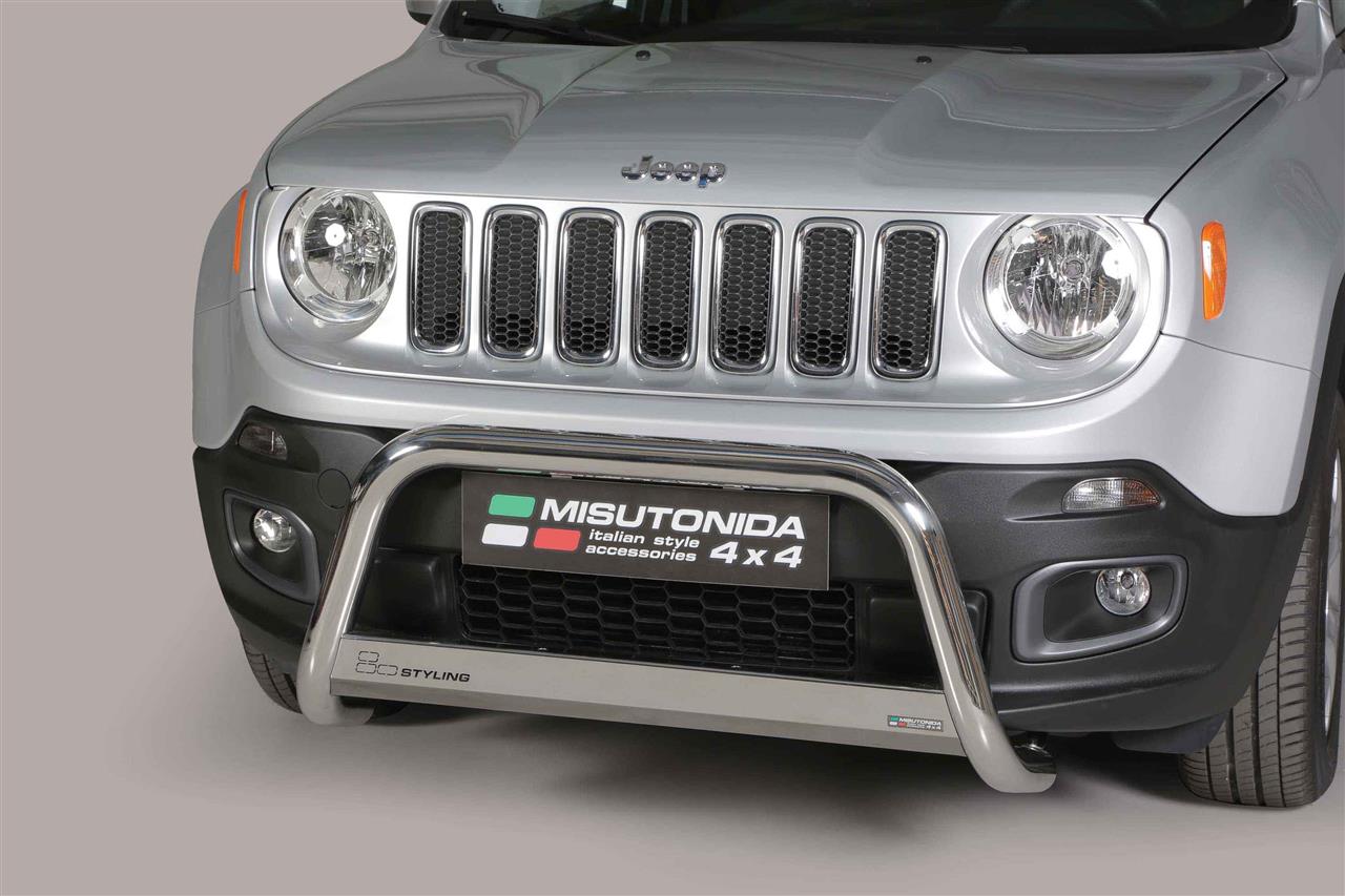 Pare Buffle Inox Ø63 Jeep Renegade 2014+ Ce