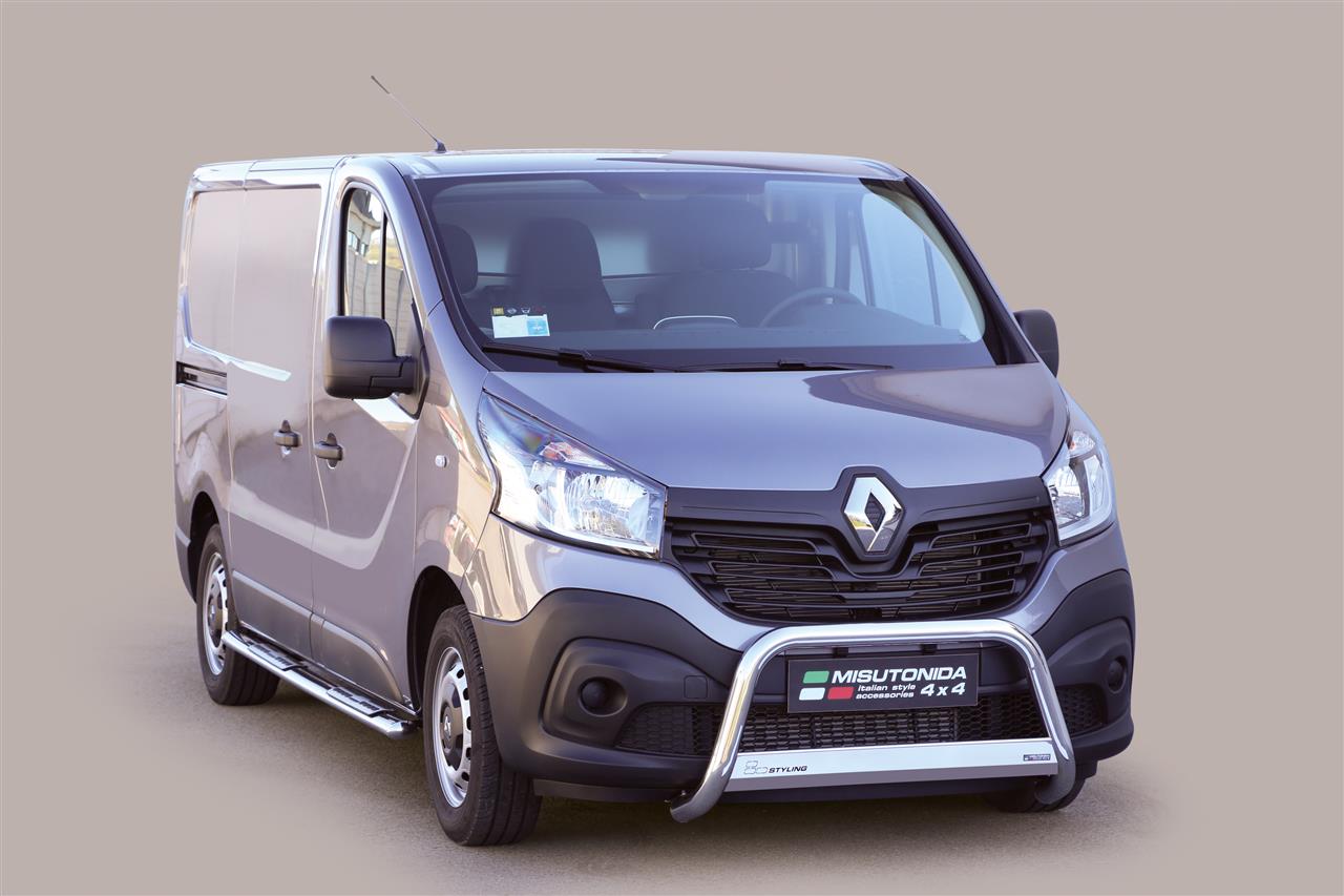Pare Buffle Inox Ø63 Renault Trafic 2014+ Ce