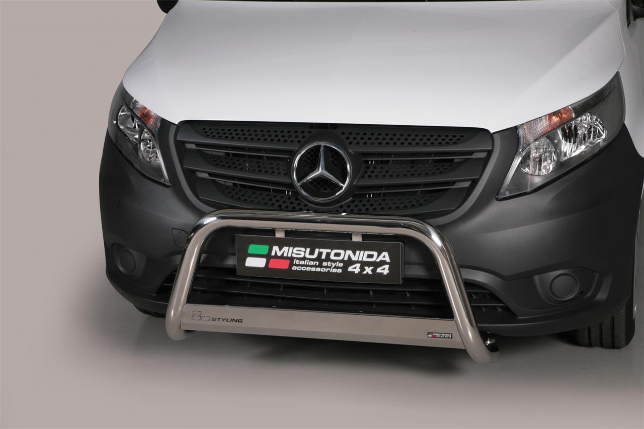 Pare Buffle Inox Ø63 Mercedes Vito/viano 2015+ Ce