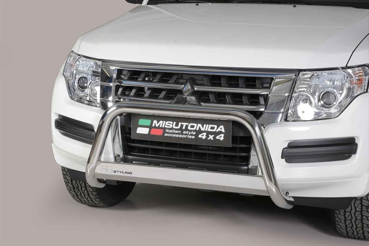 Pare Buffle Inox Ø63 Mitsubishi Pajero 2015+ Ce
