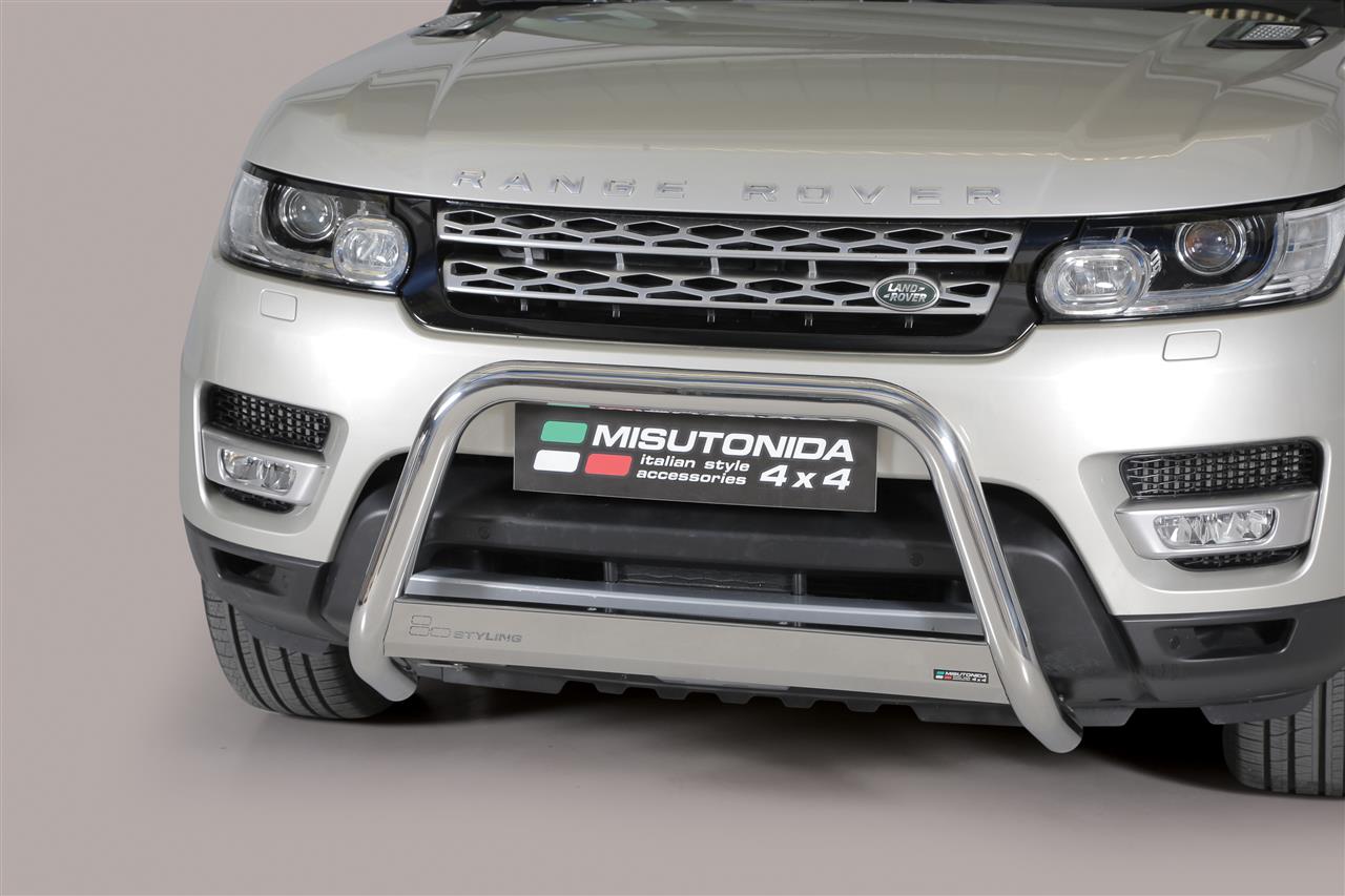 Pare Buffle Inox Ø63 Landrover Range Rover Sport 2014+ Ce