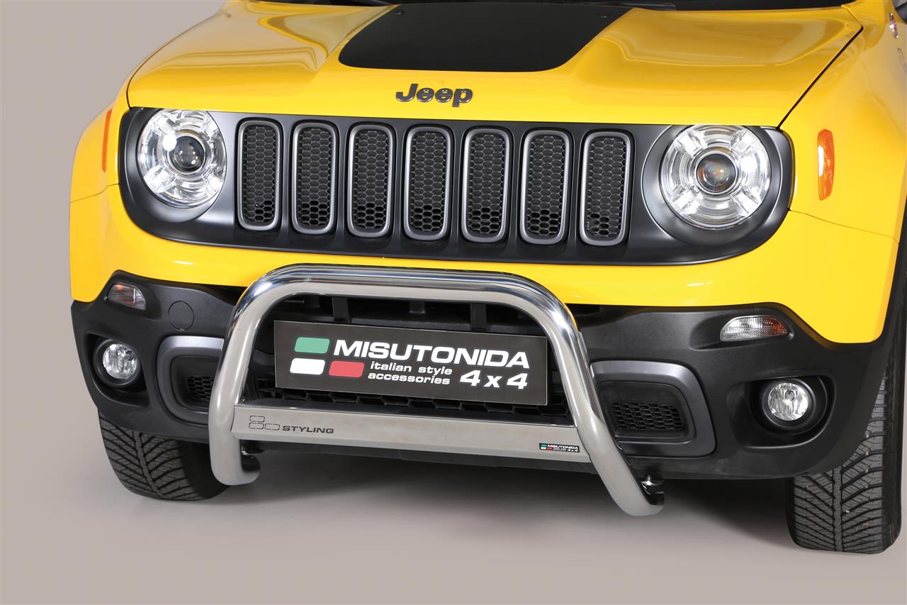 Pare Buffle Inox Ø63 Jeep Renegade Trailhawk 2014+ Ce