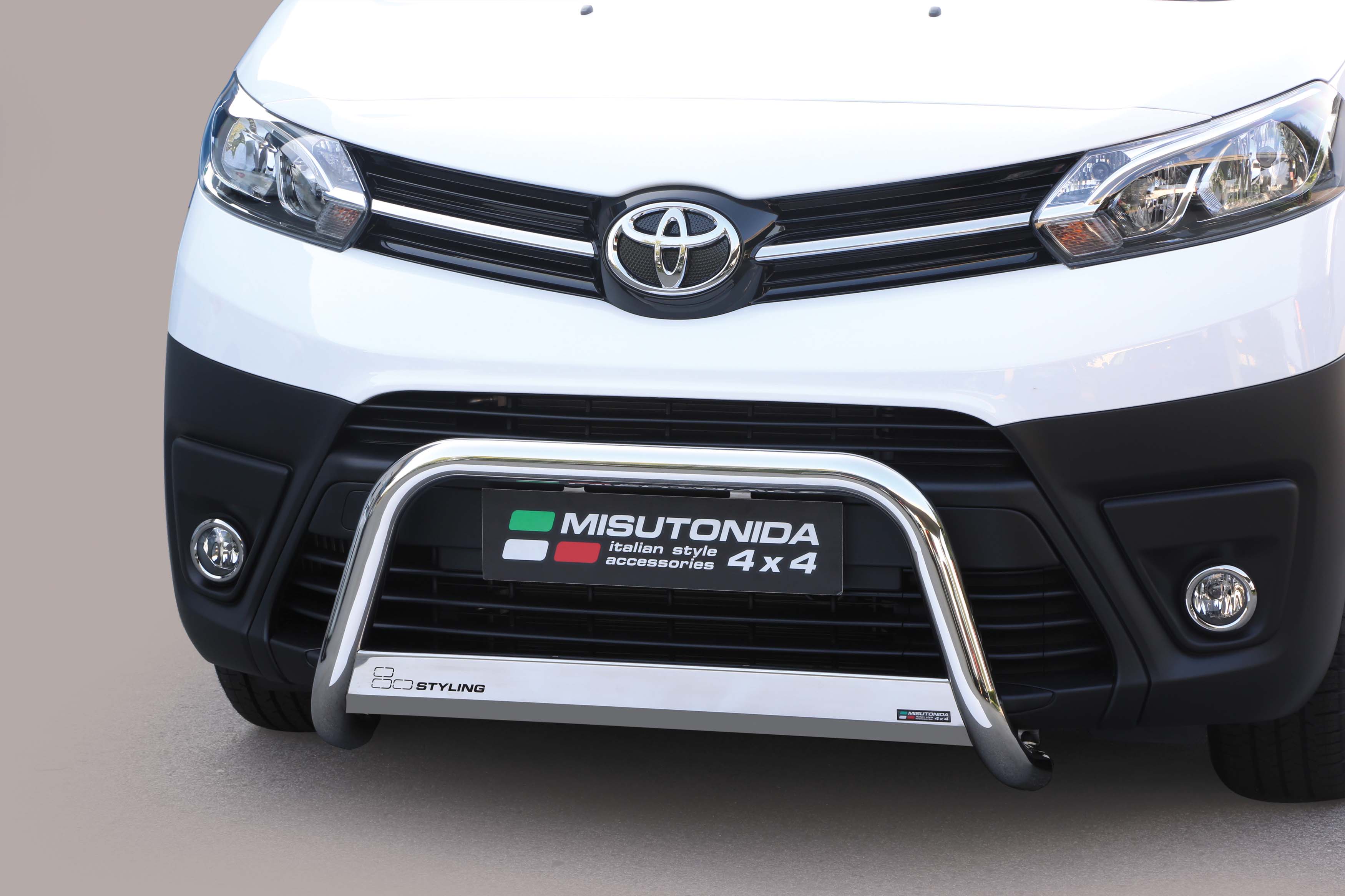 Pare Buffle Inox Ø 63 Toyota Proace Utilitaire Uniquement 2016+ Ce