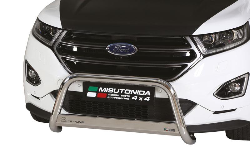 Pare Buffle Inox Ø63 Ford Edge 2016/2019 Ce Sauf St Line
