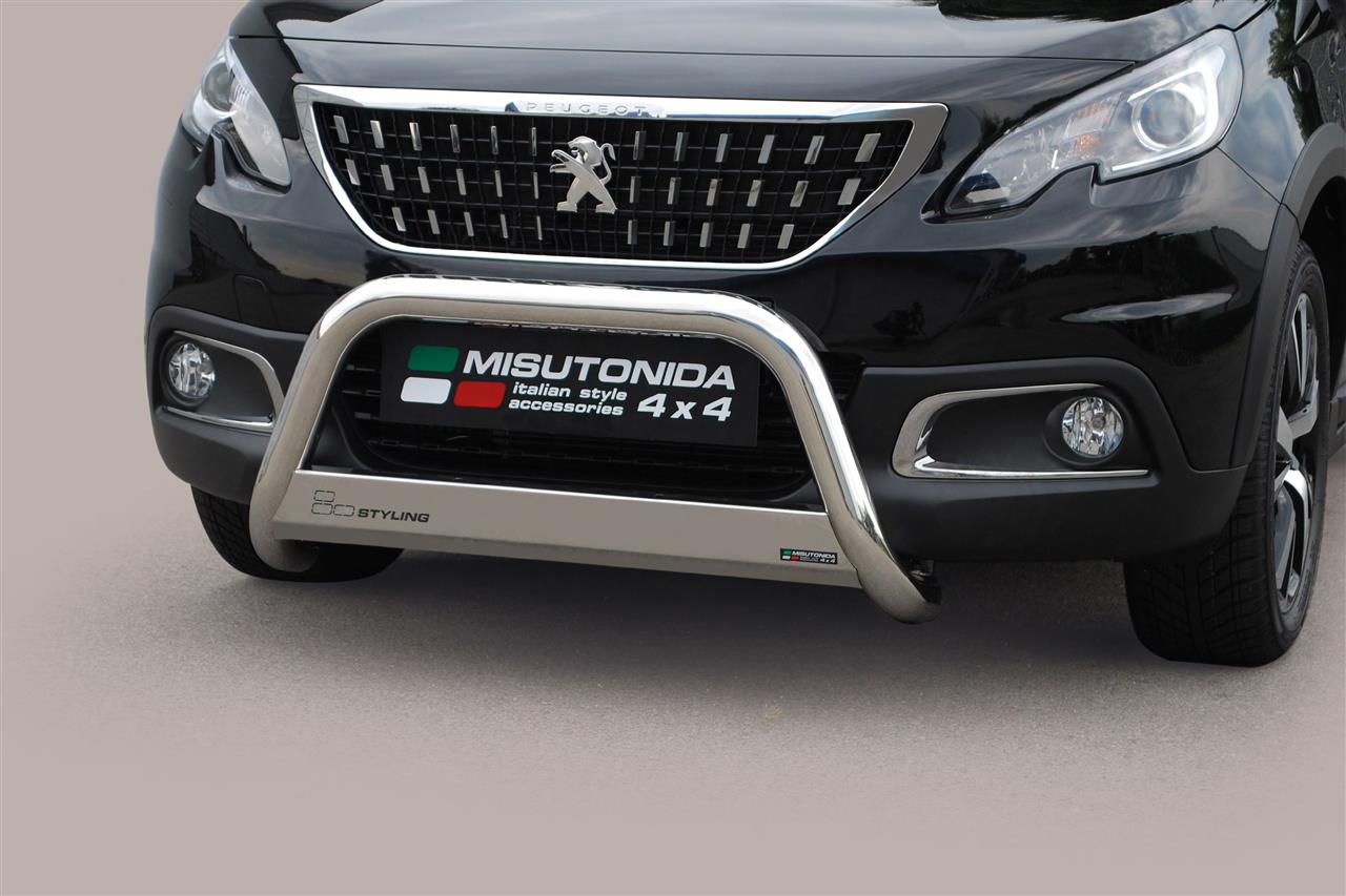 Pare Buffle Inox Ø63 Peugeot 2008 2016/2019 Ce