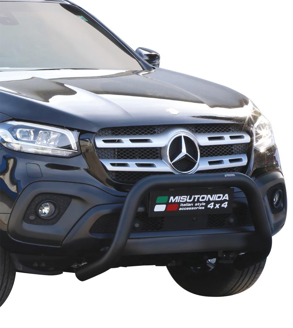 Pare Buffle Inox Ø63 Mercedes Classe X 2017+ Ce