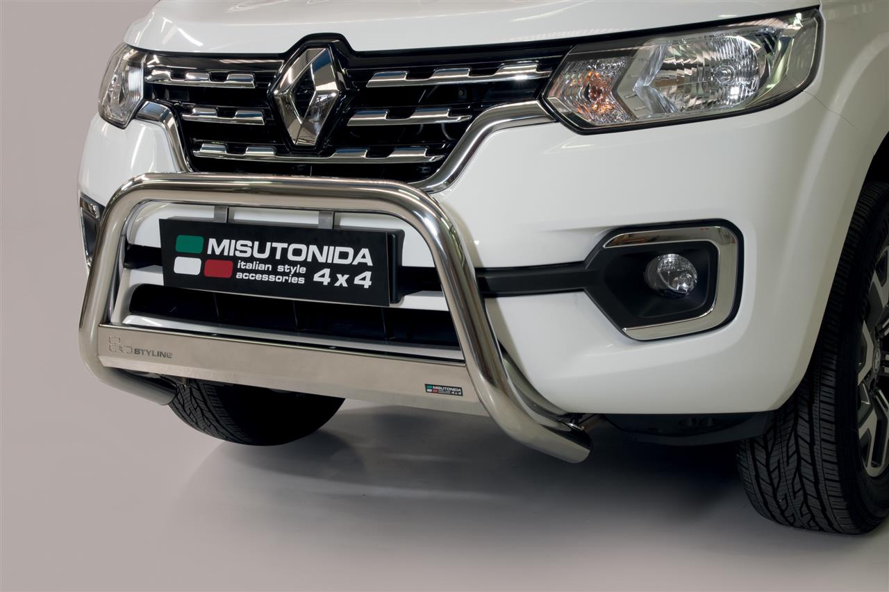 Pare Buffle Inox Ø63 Renault Alaskan 2017+ Ce