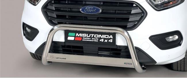 Pare Buffle Inox Ø63 Ford Transit Custom 2018+ Ce