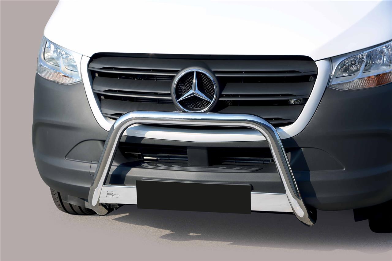 Pare Buffle Inox Ø 63 Mercedes Sprinter 2018+ Ce