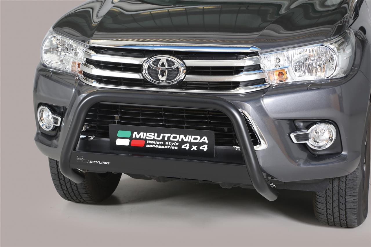 Pare Buffle Noir Ø63 Toyota Hilux 2016/2020 Ce