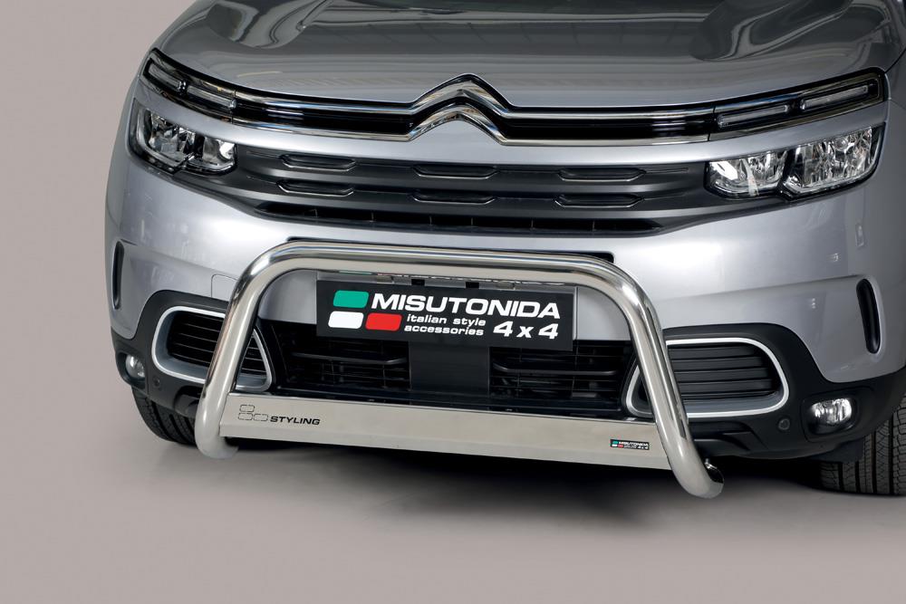 Pare Buffle Inox Ø63 Citroen C5 Aircross 2019+ Ce Comp Acc System