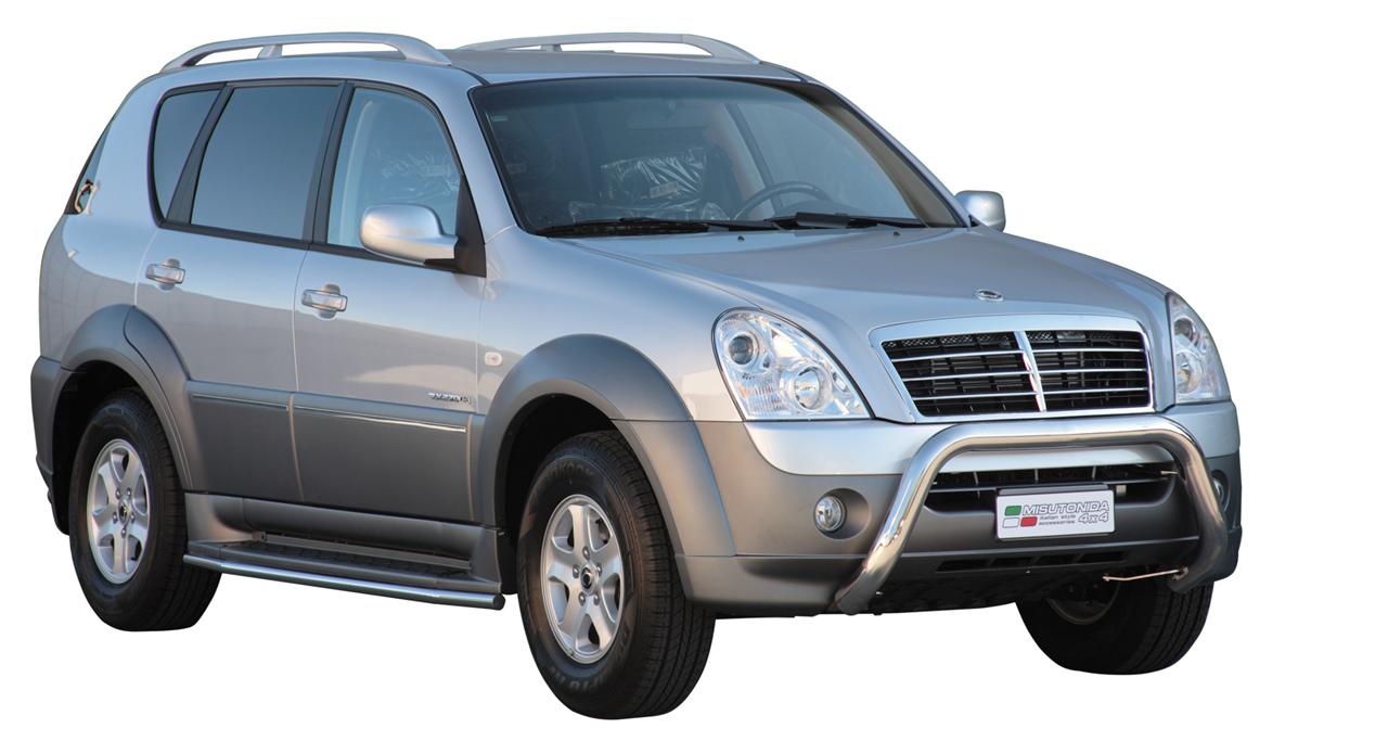 Pare Buffle Inox Ø76 Ssangyong Rexton Li 2007+ Ce (Super Bar)