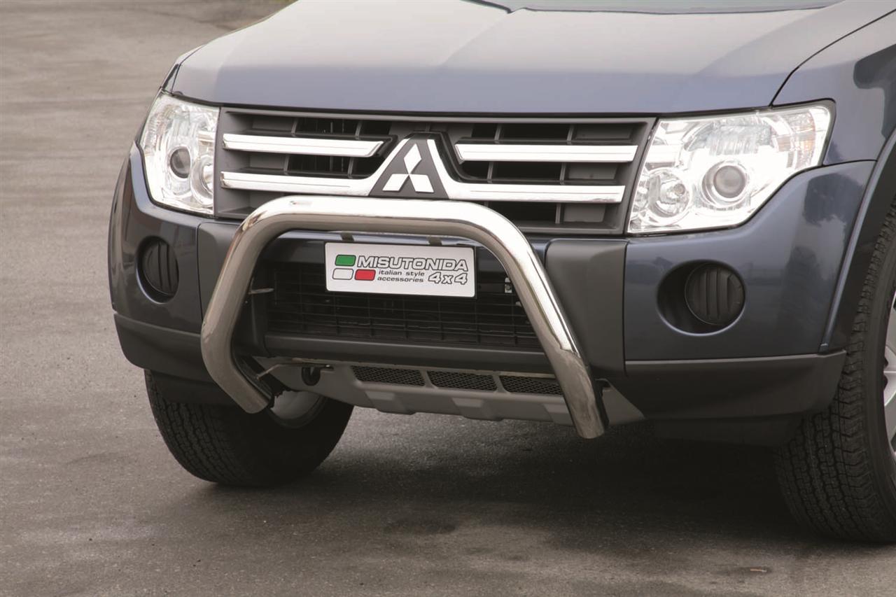 Pare Buffle Inox Ø76 Mitsubishi Pajero Did 2007/20014 Ce (Super Bar)