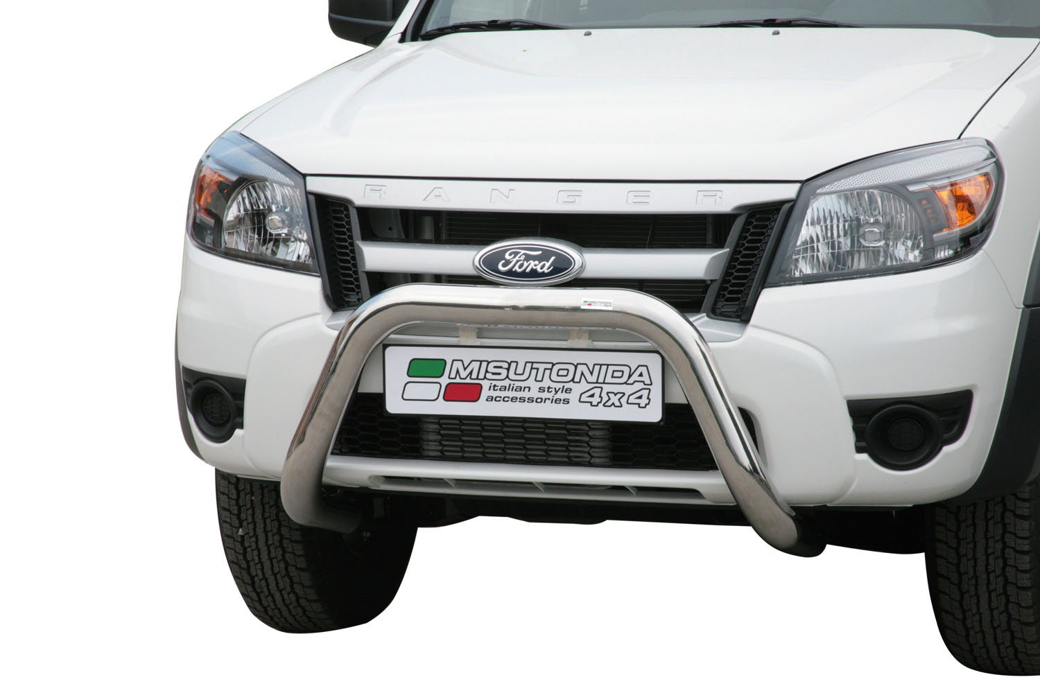 Pare Buffle Inox Ø76 Ford Ranger 2009/2011 Ce (Super Bar)