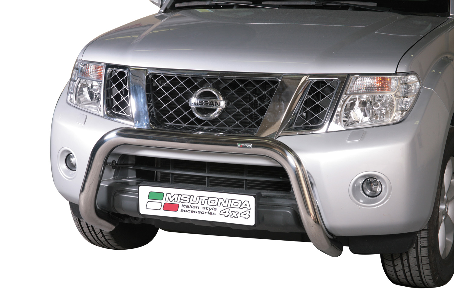 Pare Buffle Inox Ø76 Nissan Navara D40 2010+ 190Ch Ce (Super Bar)