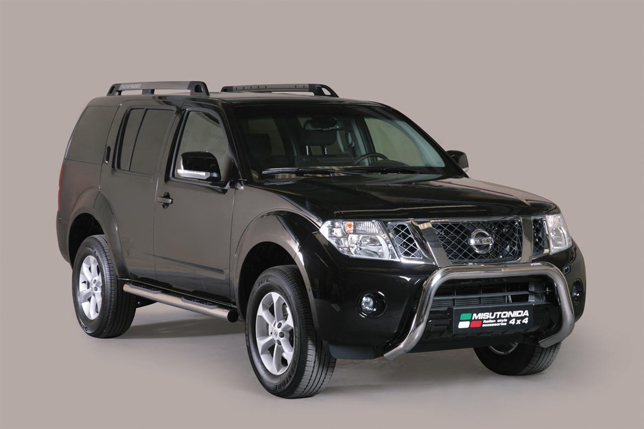 Pare Buffle Inox Ø76 Nissan Pathfinder 2011+ V6 Ce (Super Bar)