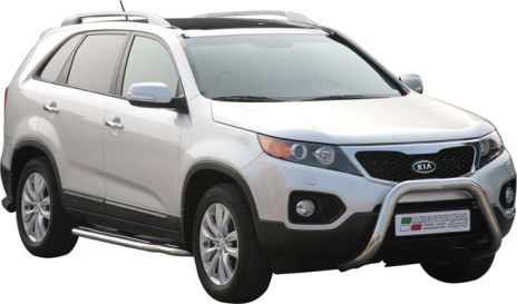 Pare Buffle Inox Ø76 Kia Sportage 2010+ Ce (Super Bar)