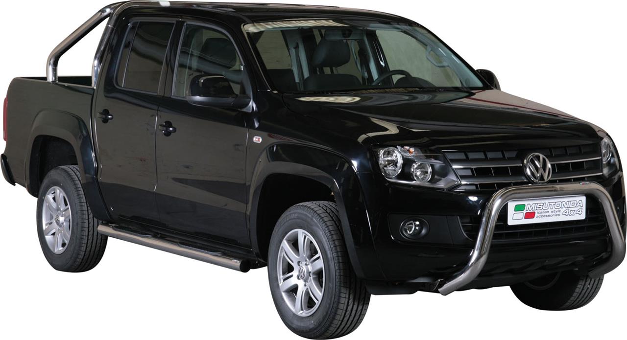 Pare Buffle Inox Ø76 Volkswagen Amarok 2010+ Ce (Super Bar)