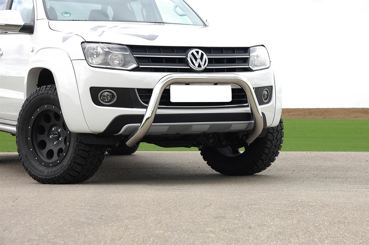 Pare Buffle Inox Ø76 Volkswagen Amarok 2010+ High Line Ce (Super Bar)