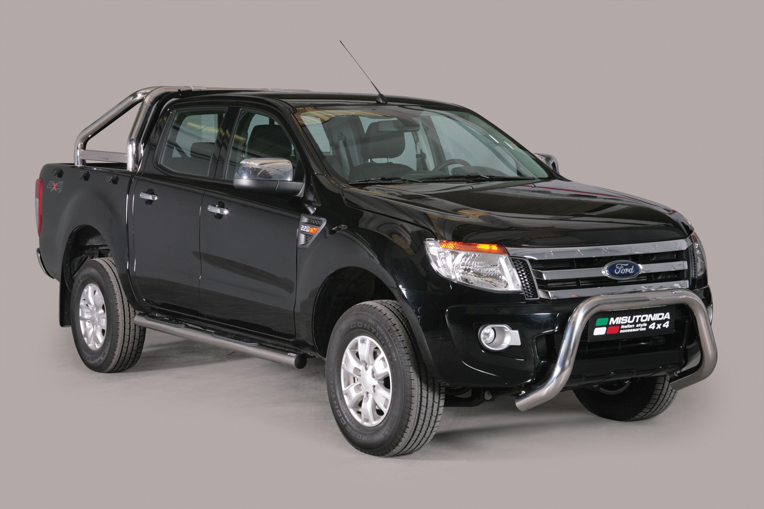 Pare Buffle Inox Ø76 Ford Ranger 2012+ Ce (Super Bar)