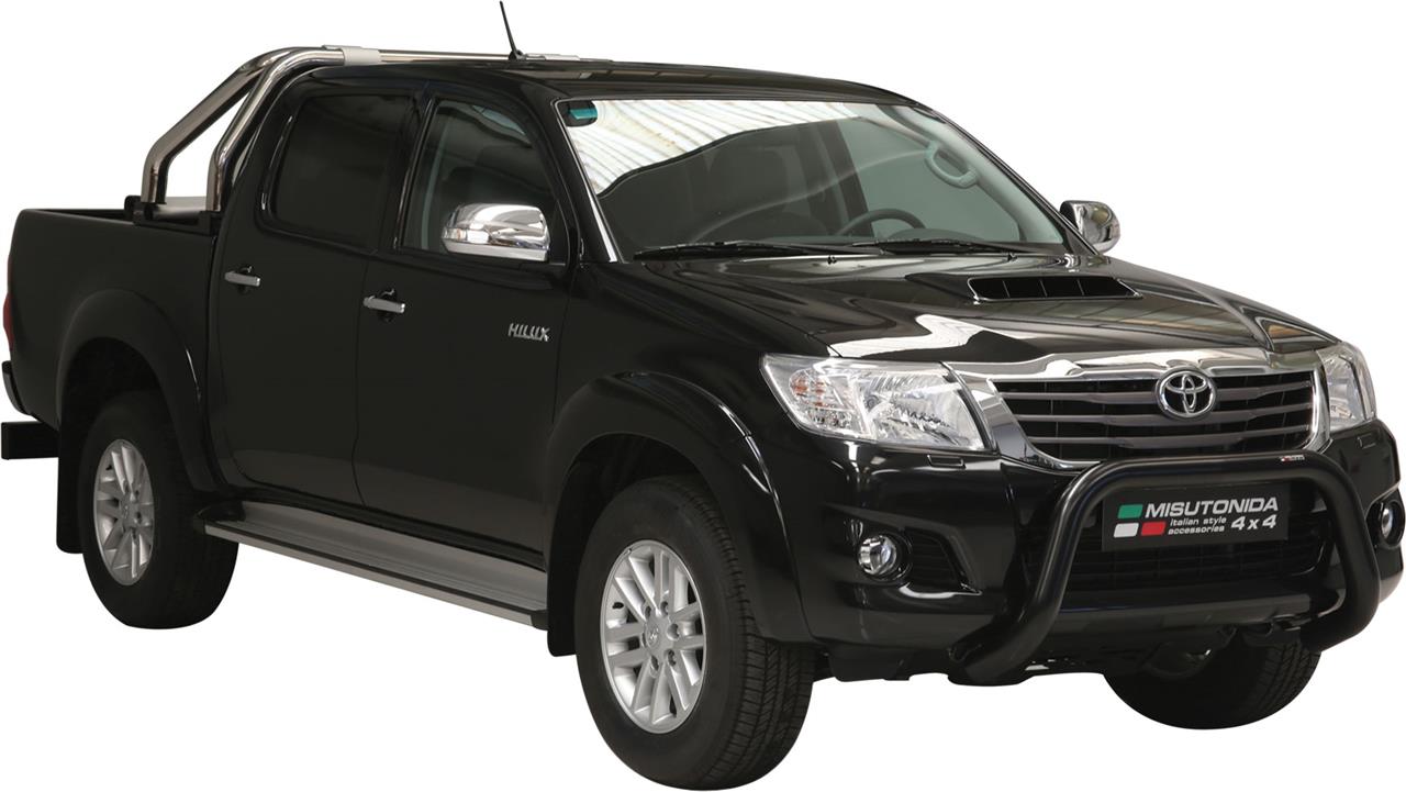 Pare Buffle Noir Ø76 Toyota Hilu/vigo 2012+ Ce (Super Bar)