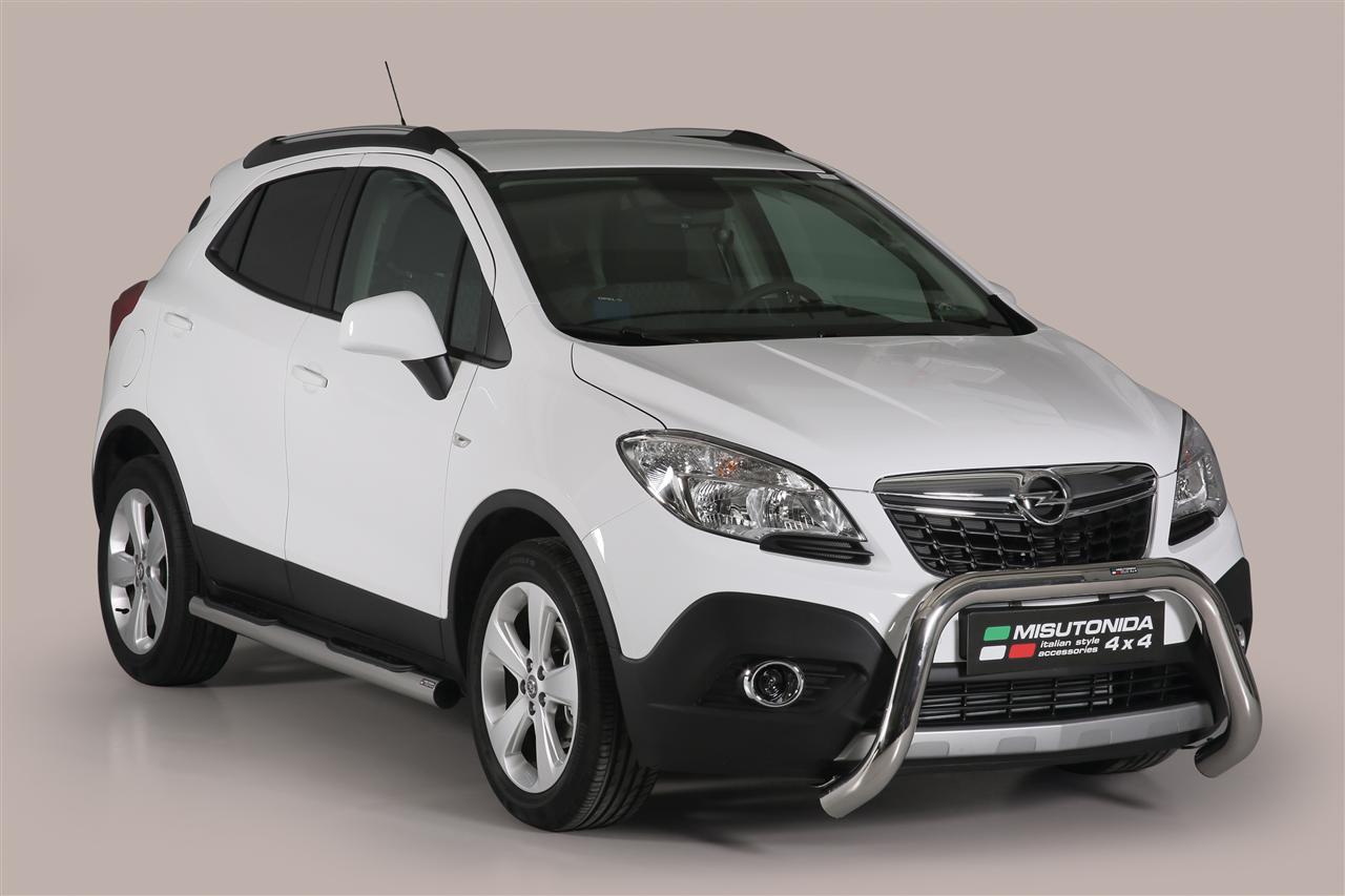 Pare Buffle Inox Ø76 Opel Mokka 2012+ Ce (Super Bar)