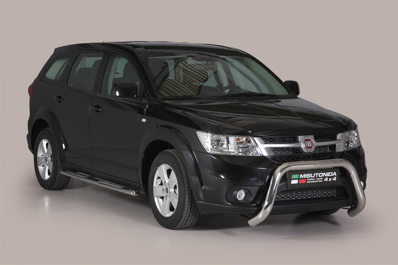 Pare Buffle Inox Ø76 Fiat Freemont 2011+ Ce (Super Bar)