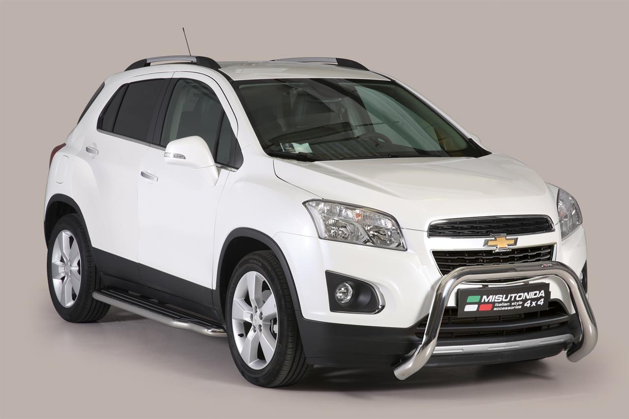 Pare Buffle Inox Ø76 Chevrolet Trax 2013+ Ce (Super Bar)