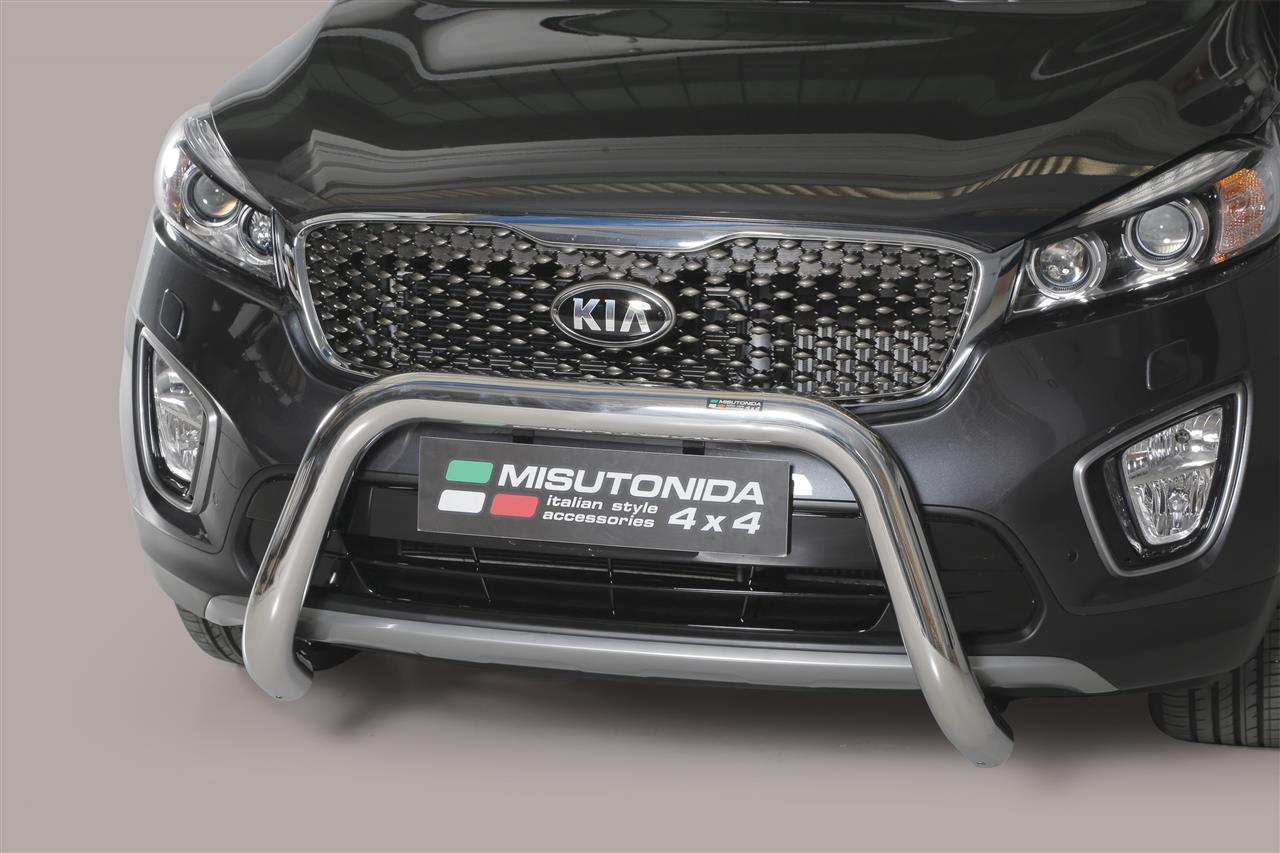 Pare Buffle Inox Ø76 Kia Sorento 2015+ Ce (Super Bar)